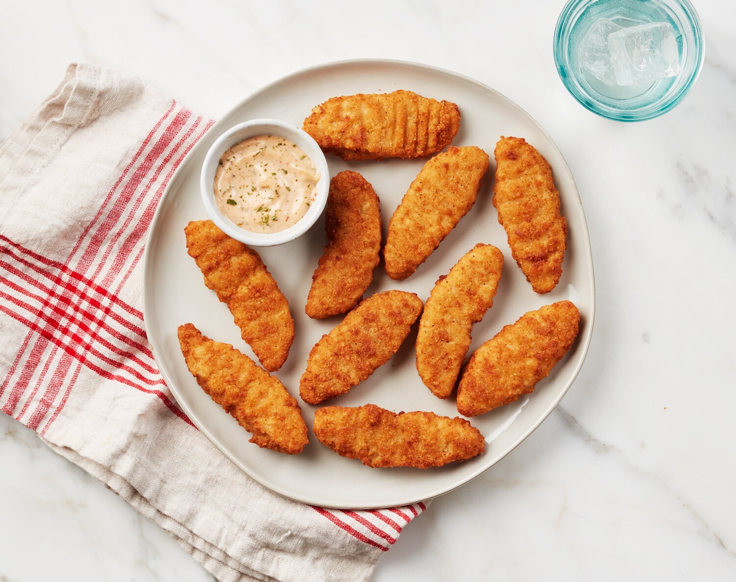 FreshDirect Vegan Tenders with Vegan Chipotle Mayo