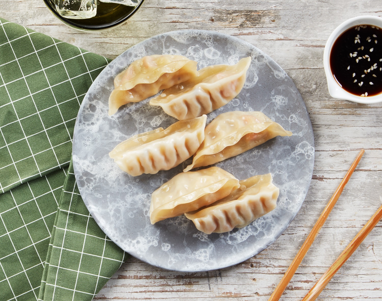 FreshDirect Vegetable Dumplings with Sesame-Soy Sauce