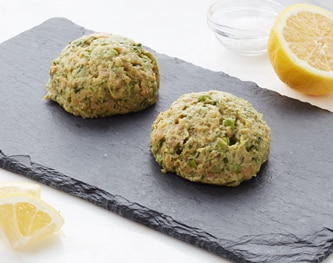 FreshDirect Salmon Cakes, Uncooked