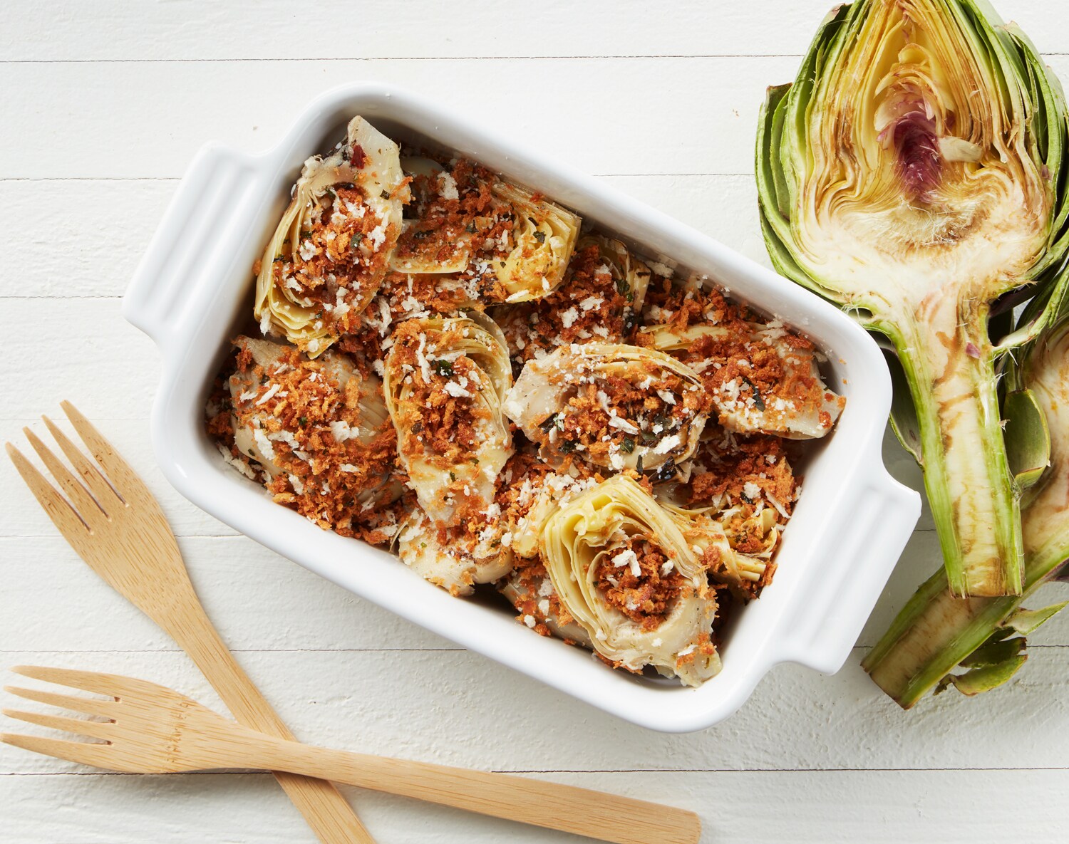 FreshDirect Artichoke Hearts with Breadcrumbs FreshDirect