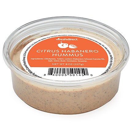 FreshDirect Roasted Garlic Black Chickpea Hummus, image 2 of 2 slides
