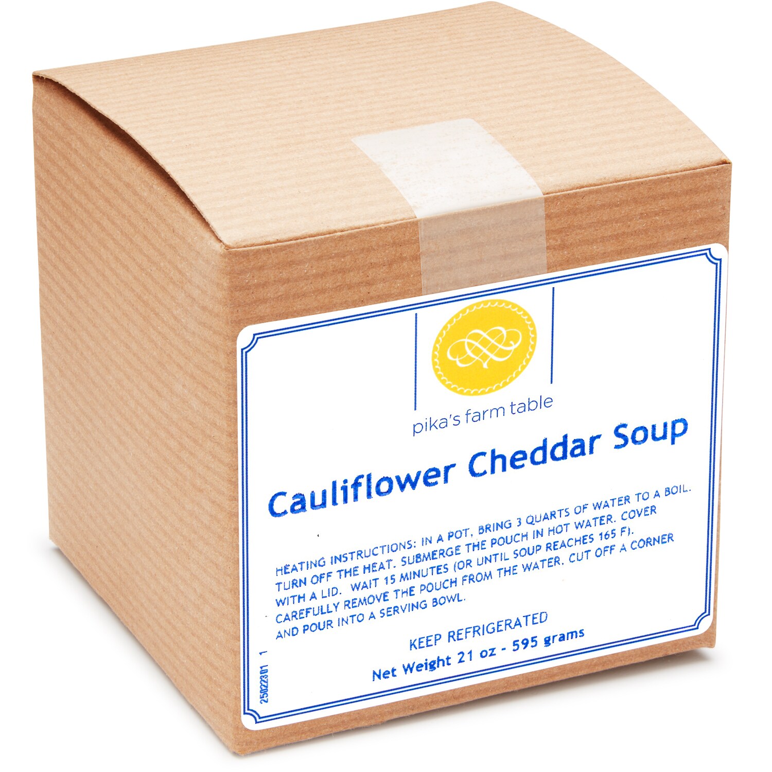 Pika's Farm Table Soup, Cauliflower Cheddar