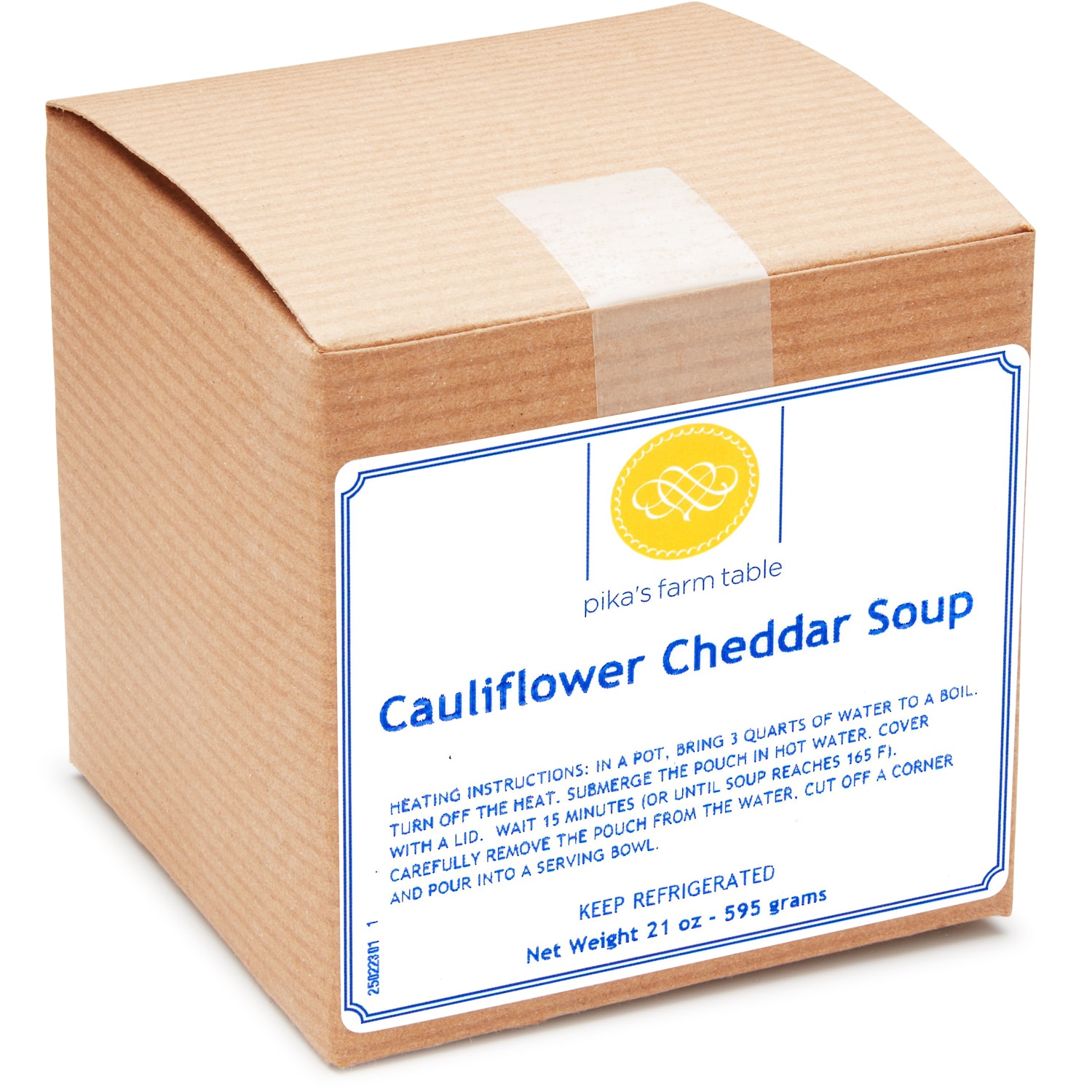 Pika's Farm Table Soup, Cauliflower Cheddar