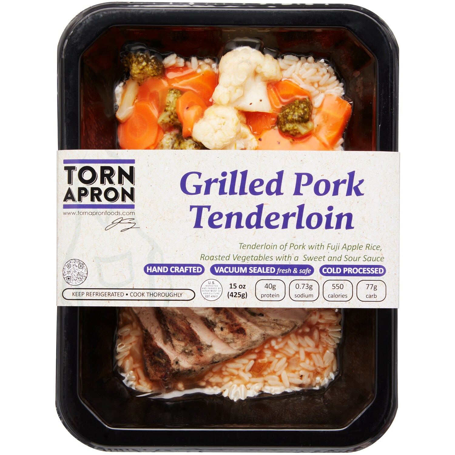 Torn Apron Grilled Pork Tenderloin
