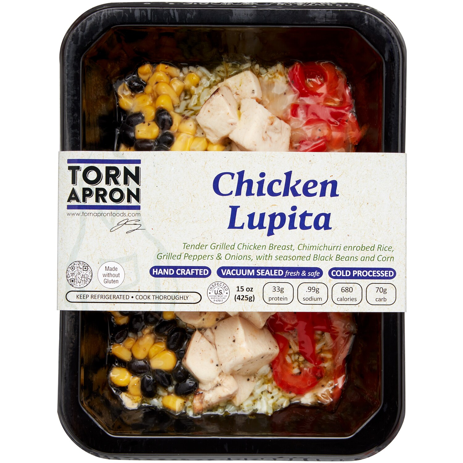 Torn Apron Chicken Lupita 