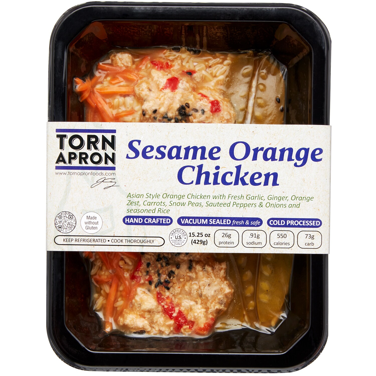 Torn Apron Sesame Orange Chicken