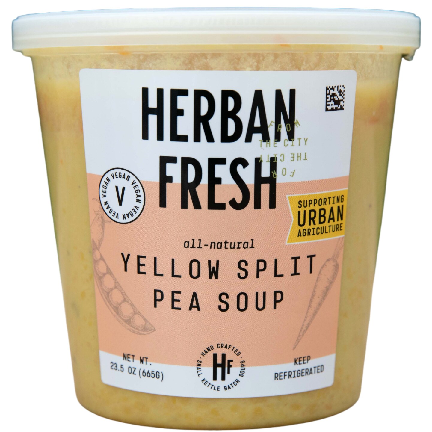 Herban Fresh All-Natural Soup, Yellow Split Pea