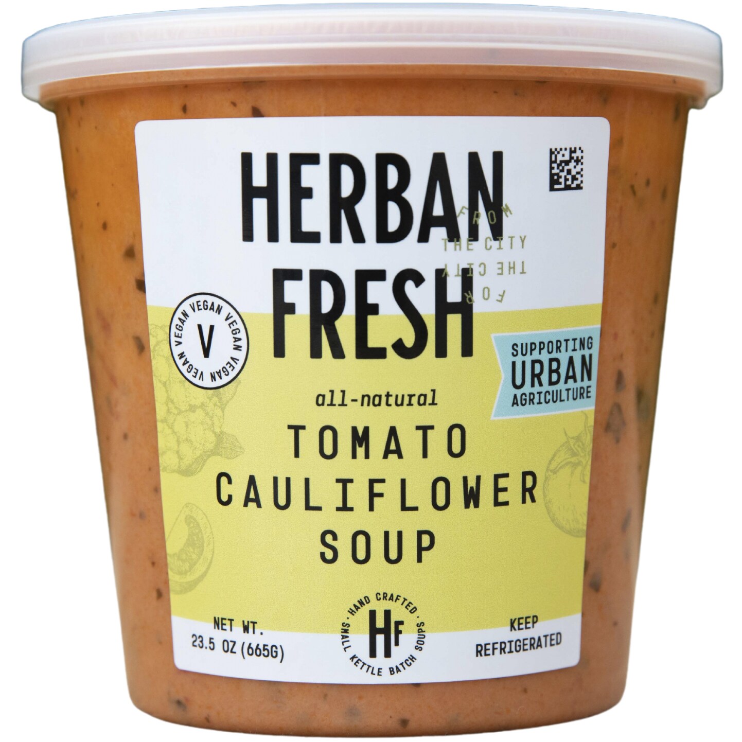 Herban Fresh All-Natural Soup, Tomato Cauliflower
