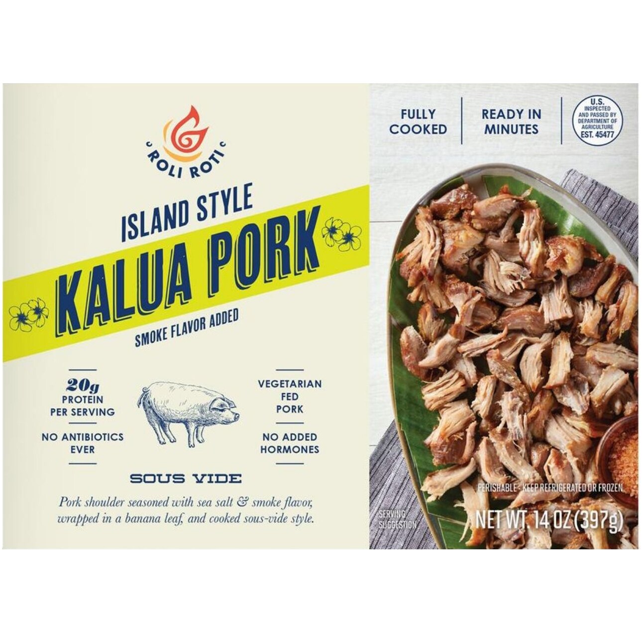 Roli Roti Sous Vide Pork, Kalua