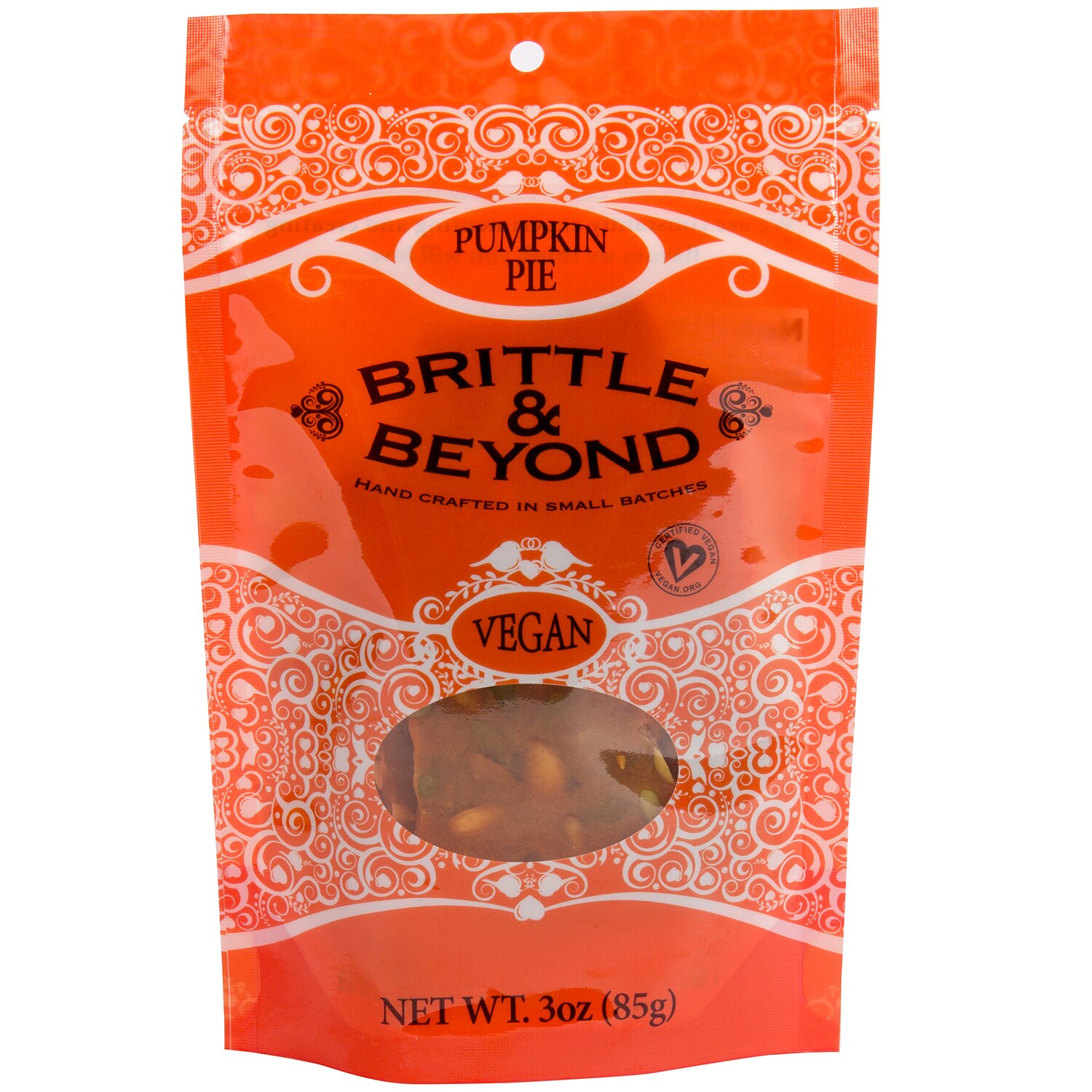 Brittle & Beyond Vegan Candy Brittle, Pumpkin Pie
