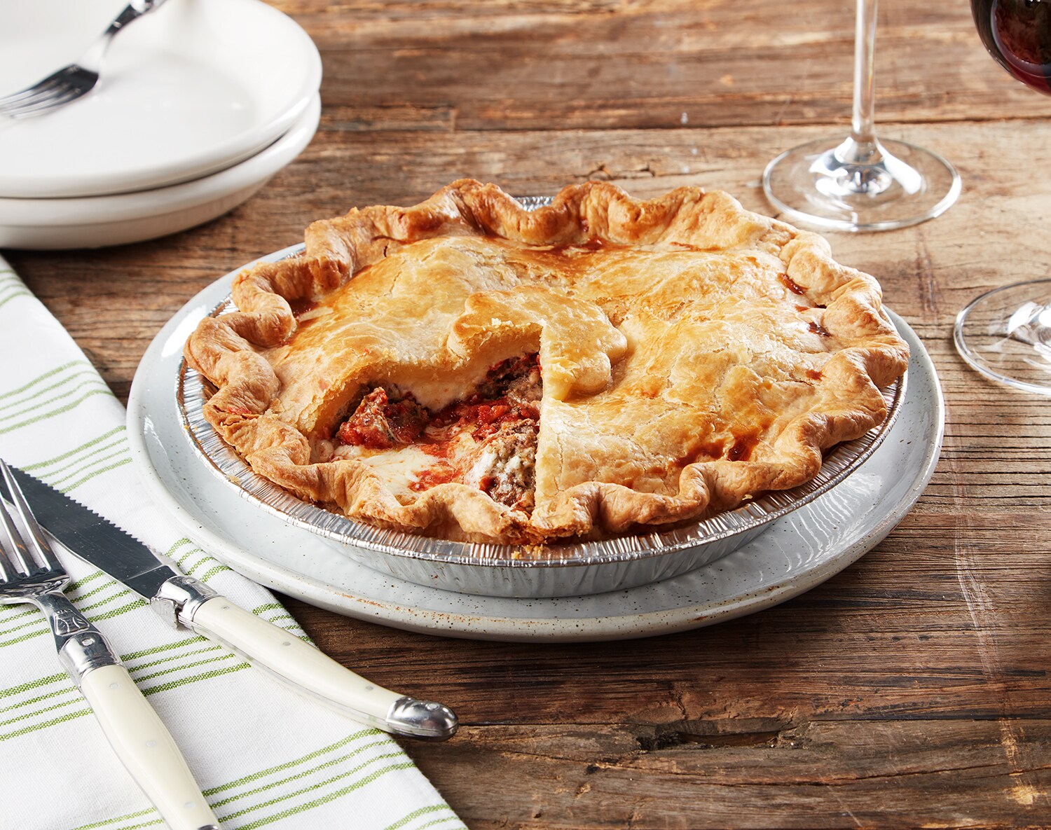 Noble Pies Meatball Pie