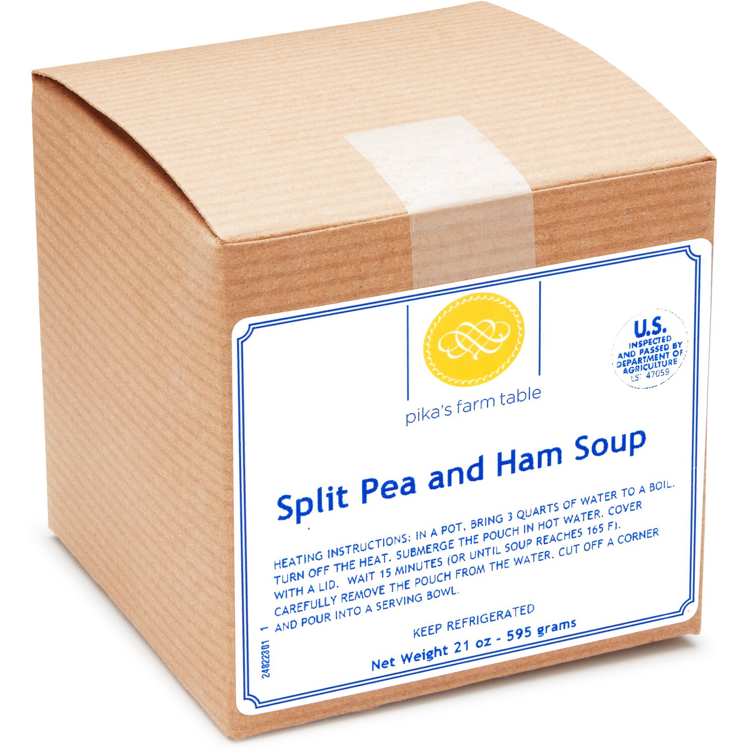 Pika's Farm Table Soup, Split Pea and Ham
