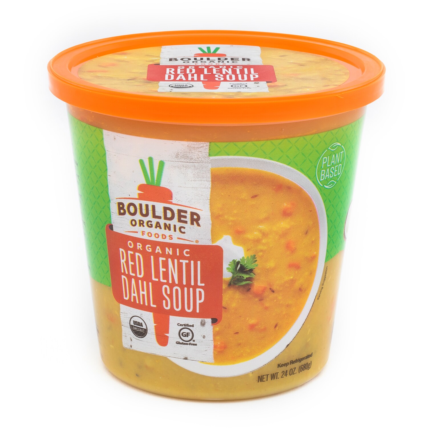 Boulder Organic Soup, Red Lentil Dahl