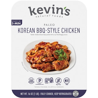 Kevin's Natural Foods Korean BBQ-Style Chicken, Frozen