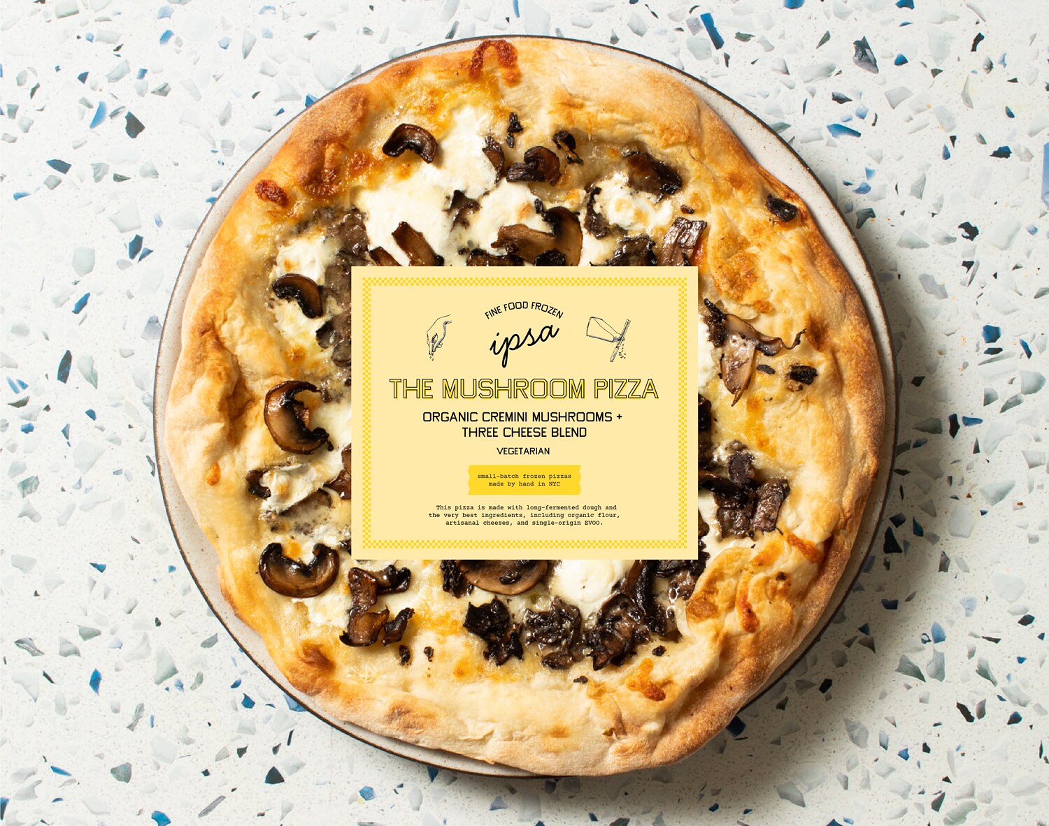 Ipsa Provisions The Mushroom Pizza, Frozen