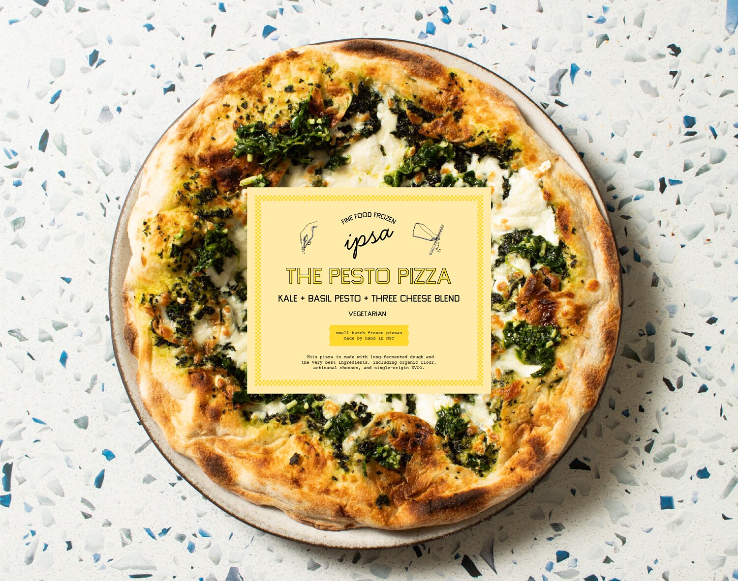 Ipsa Provisions The Pesto Pizza, Frozen