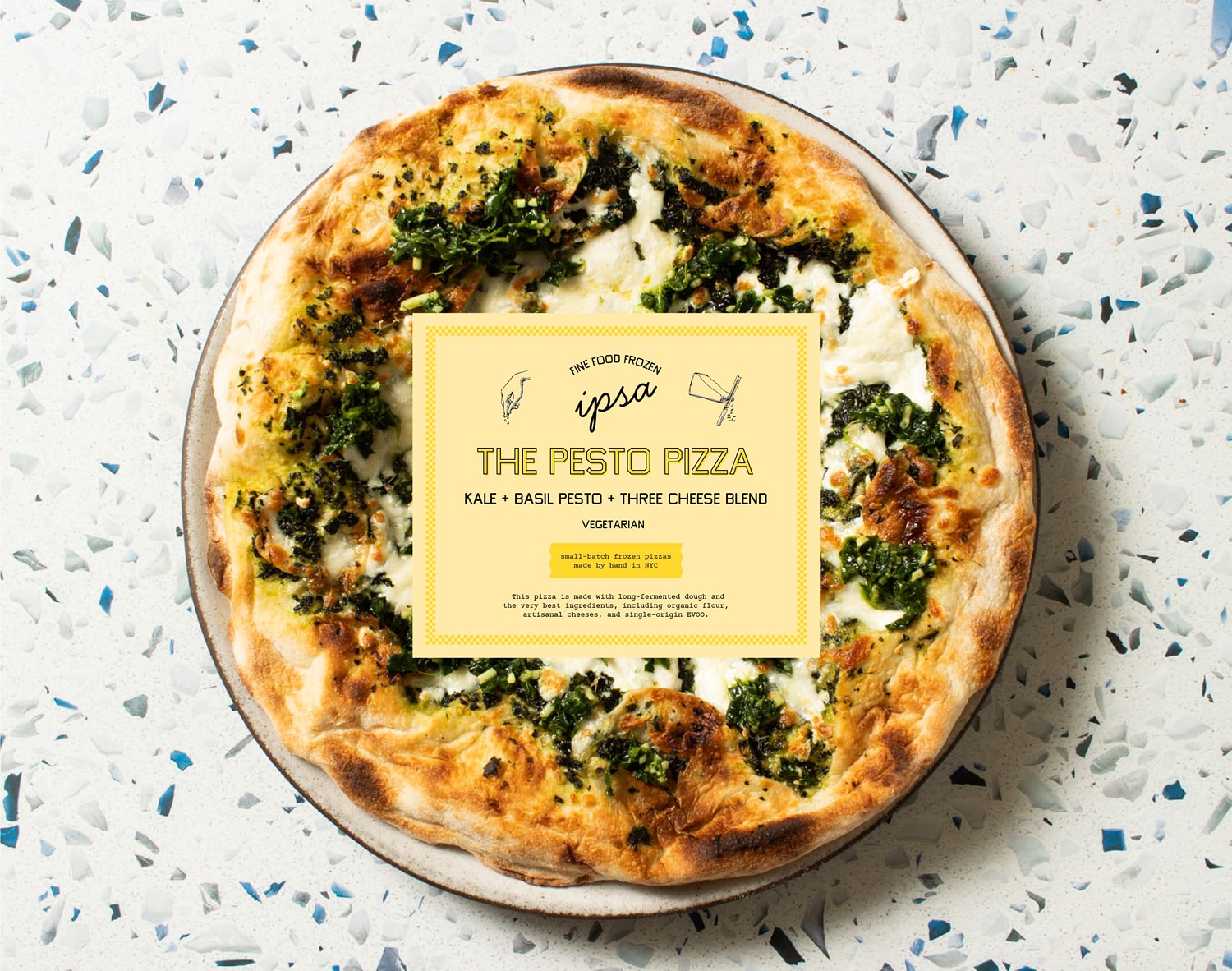 Ipsa Provisions The Pesto Pizza, Frozen