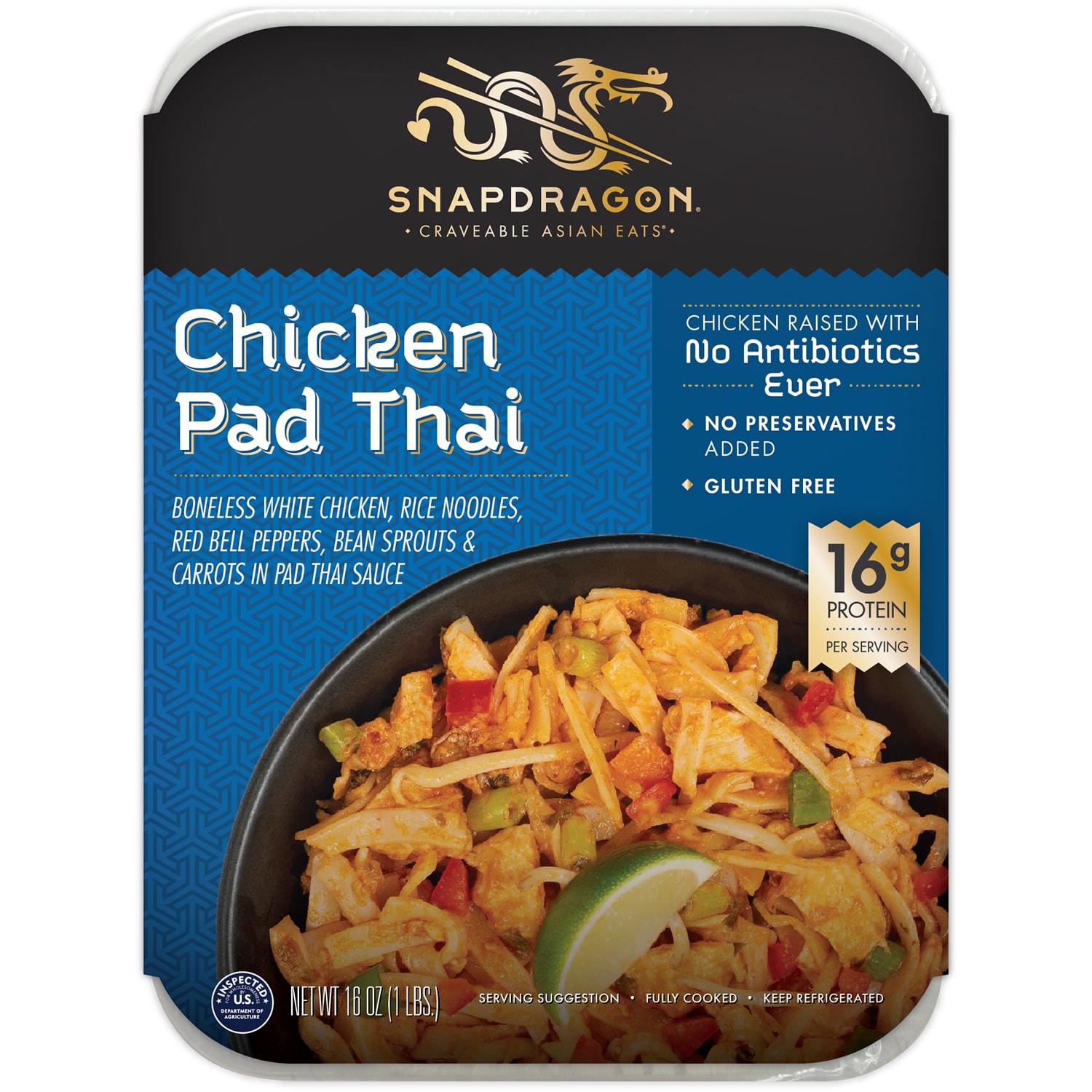 Snapdragon Chicken Pad Thai