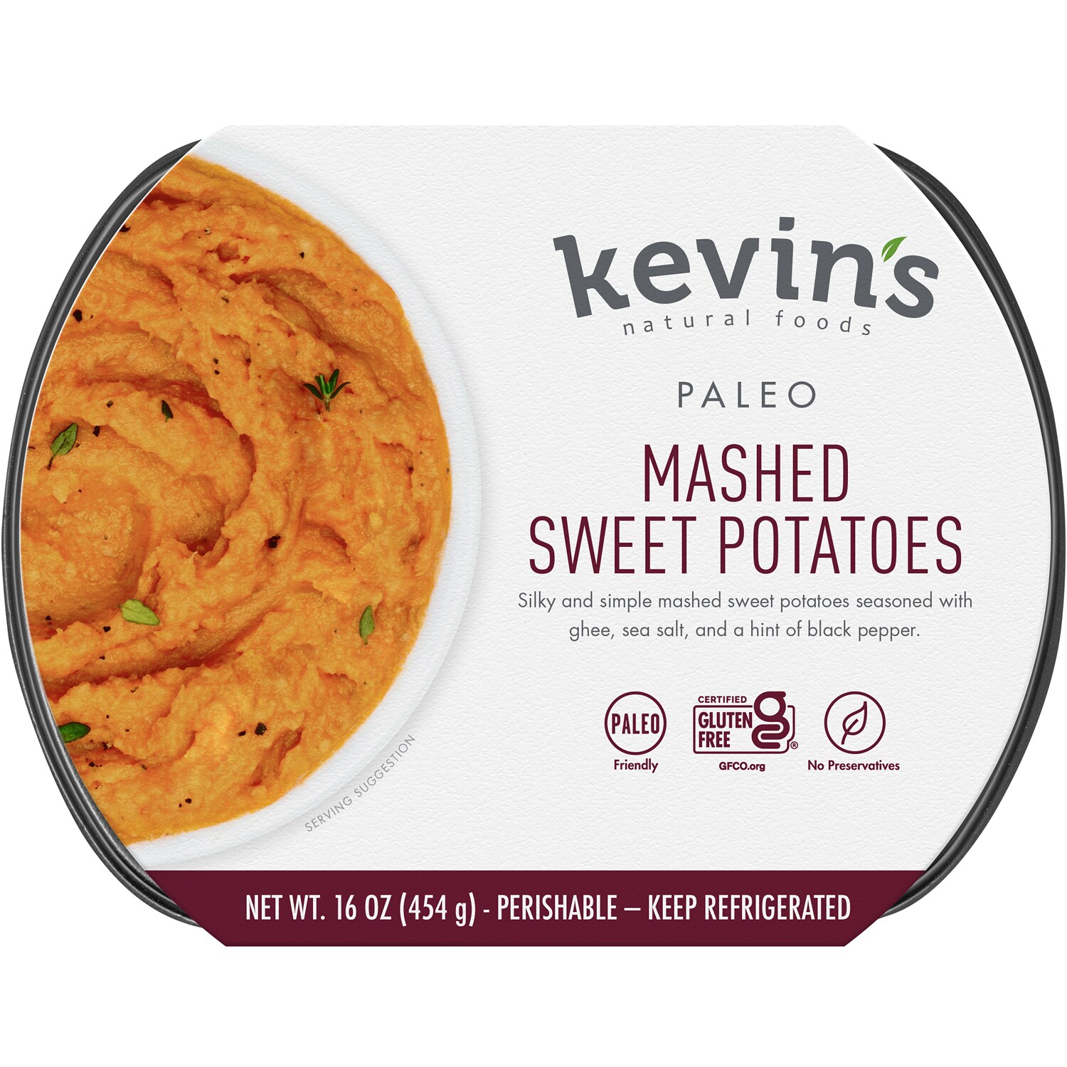 Kevin's Natural Foods Mashed Sweet Potatoes
