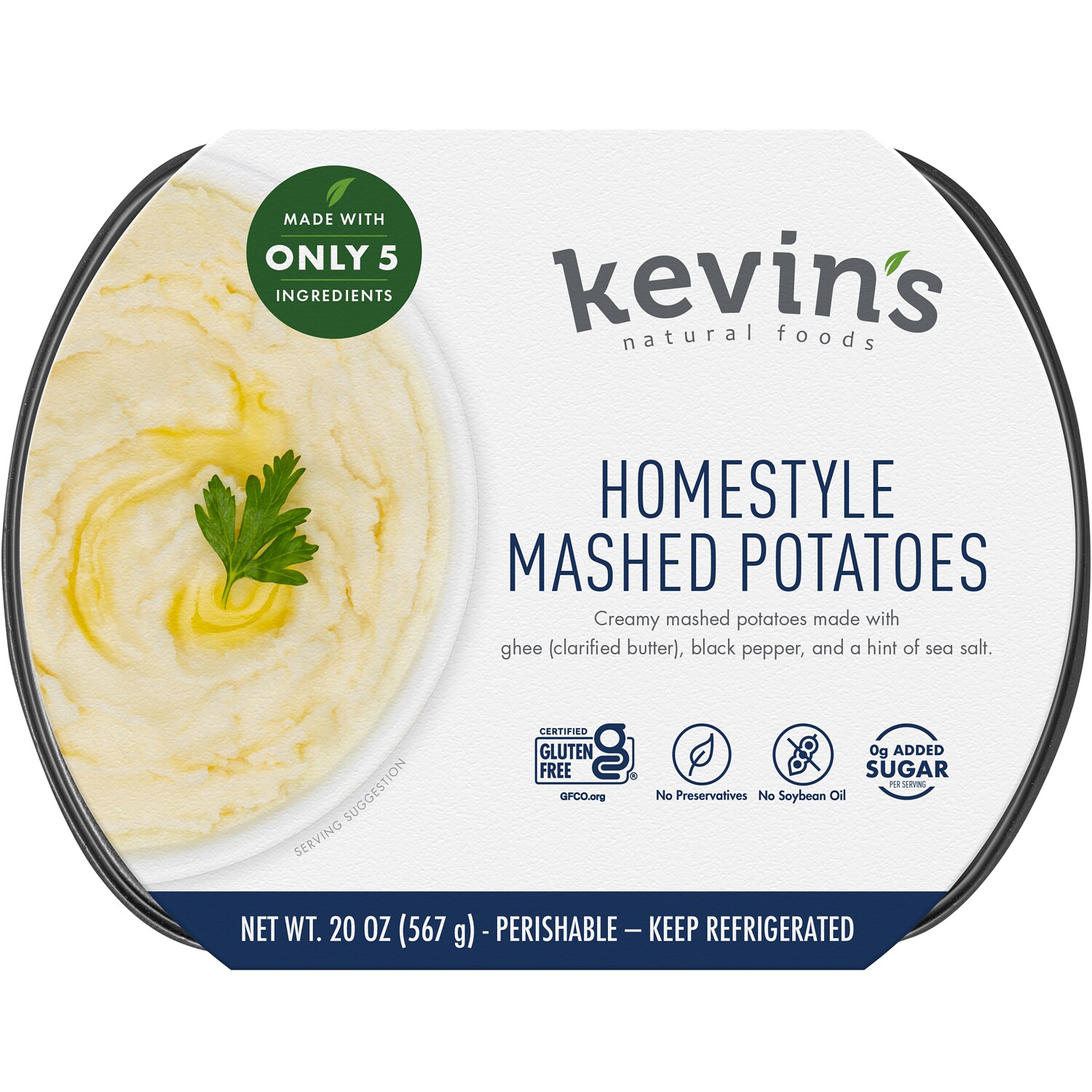 Kevin's Natural Foods Homestyle Mashed Potatoes