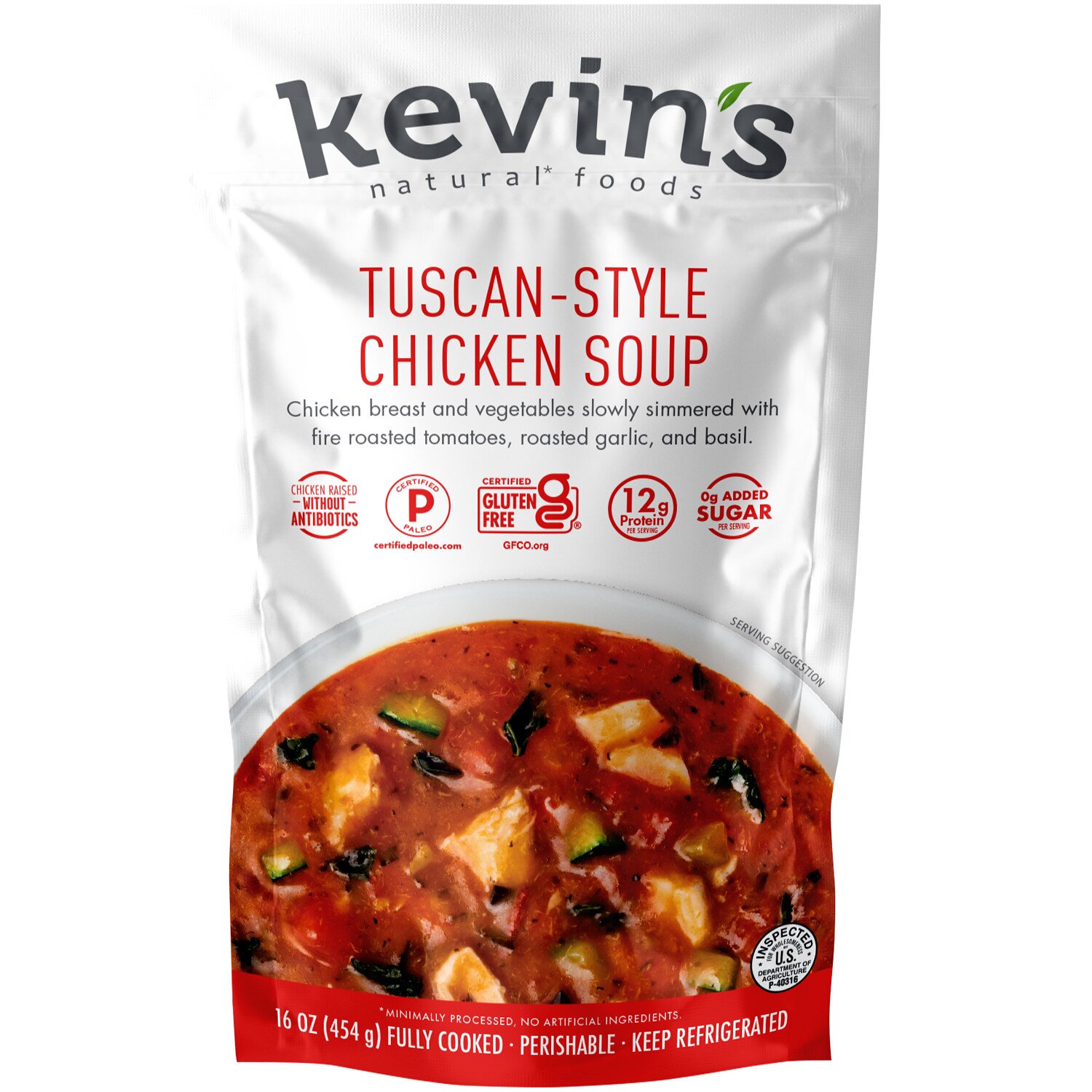 Kevin's Natural Foods Soup, Tuscan-Style Chicken