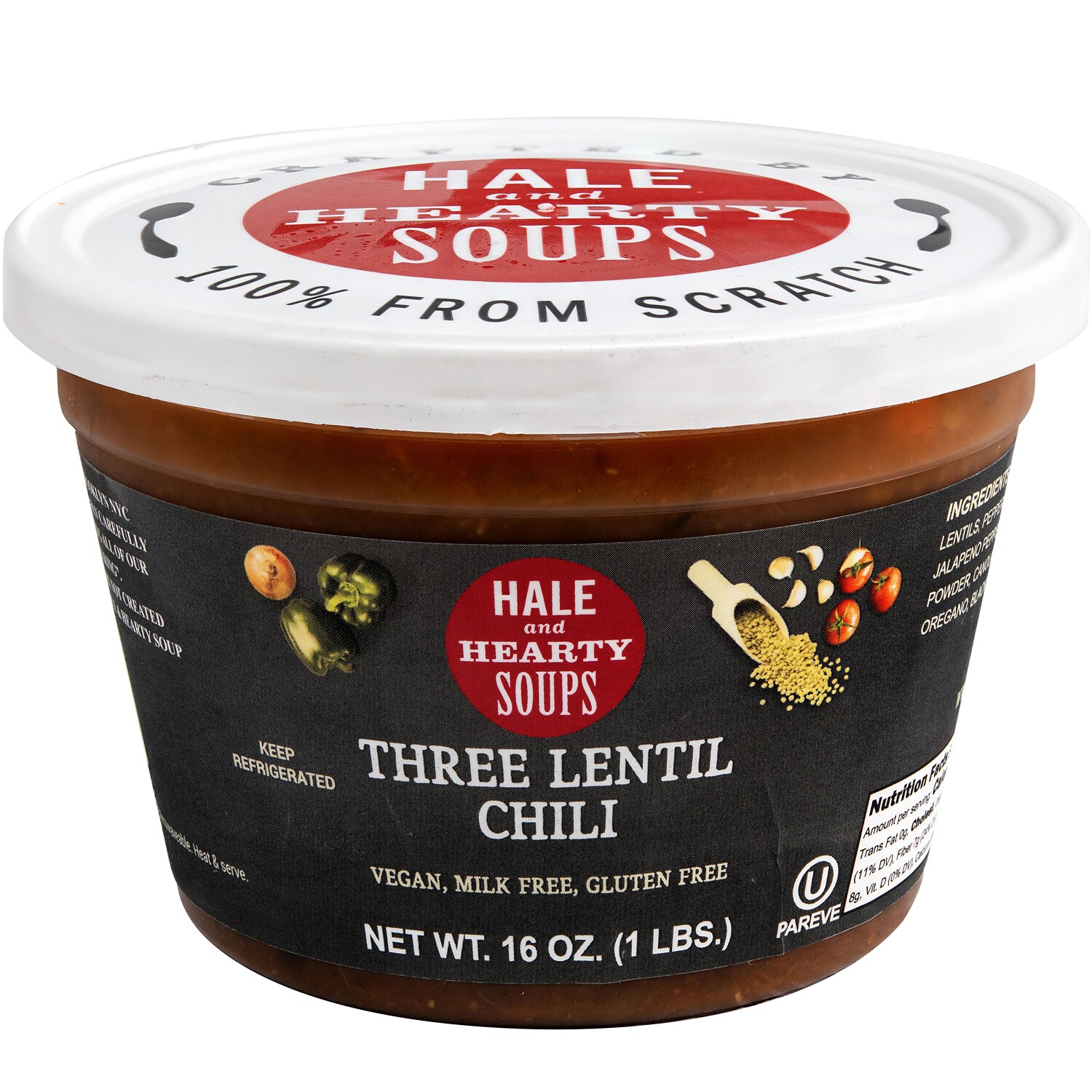Hale and Hearty Soups Three Lentil Chili