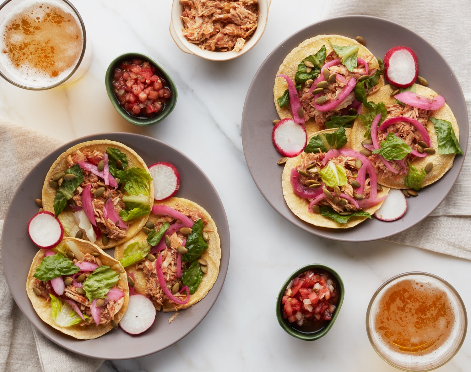 FreshDirect Chicken Soft Tacos Meal Kit