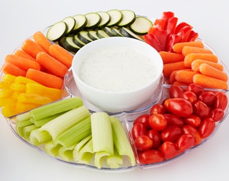 FreshDirect Vegetables Crudités Platter