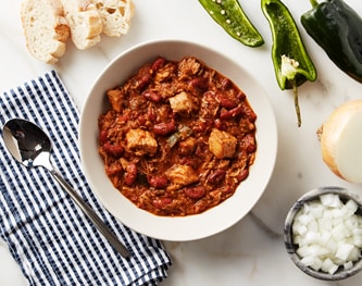 FreshDirect Chili, Turkey with Beans, Raised w/o Antibiotics