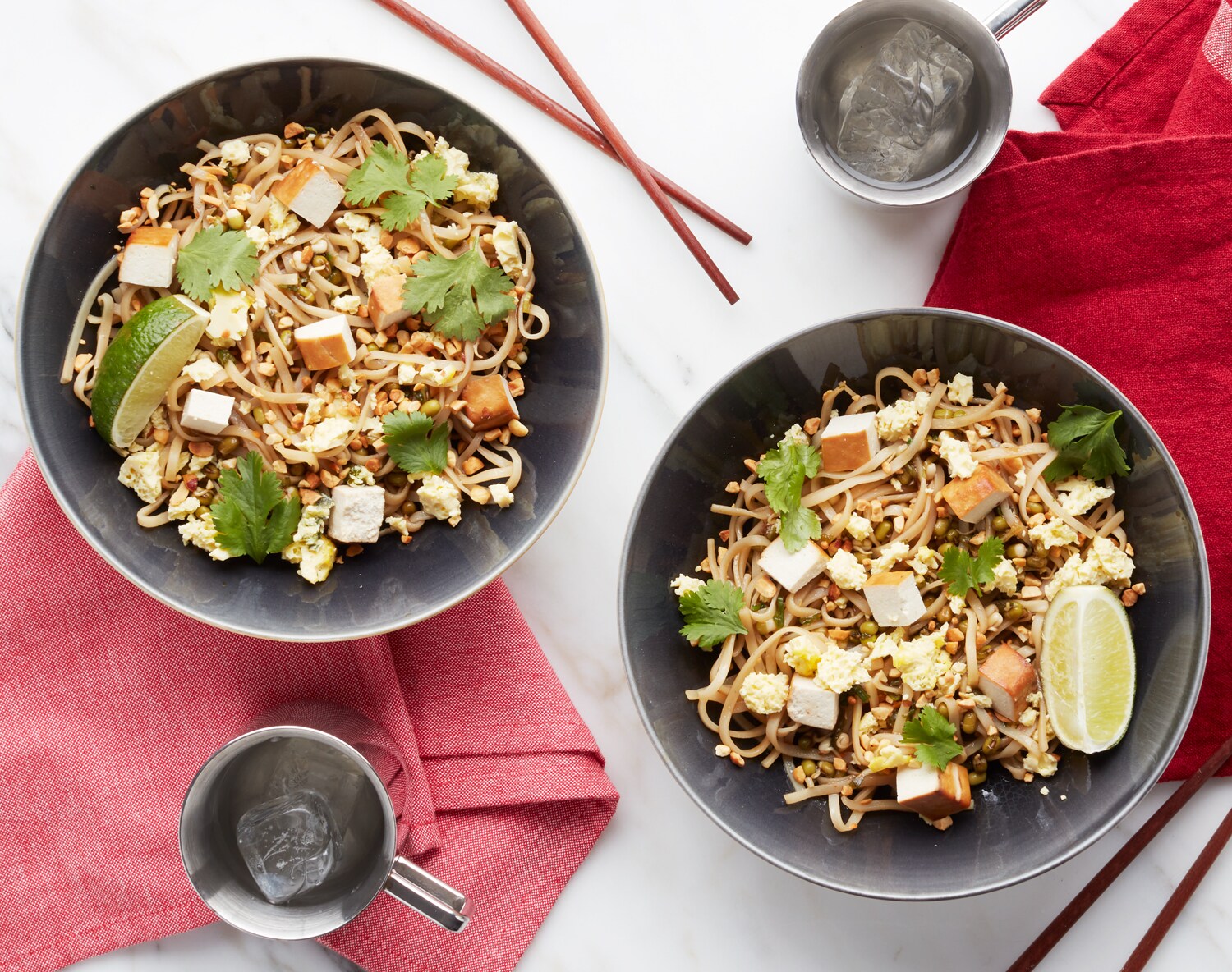 FreshDirect Pad Thai with Smoked Tofu & Peanuts Stir-Fry Meal Kit