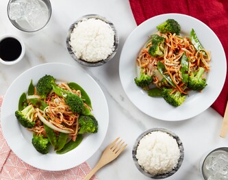 FreshDirect Vegetable Lo Mein Stir-Fry Meal Kit