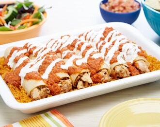 FreshDirect Chicken Ranchera Enchiladas, Family Size