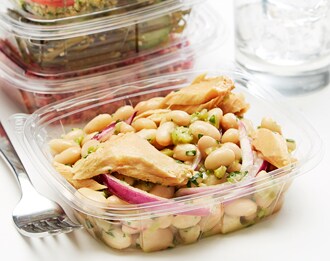 FreshDirect Wild-Caught Tuna and White Bean Salad, Small