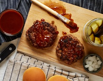 FreshDirect Barbecue Turkey Burger