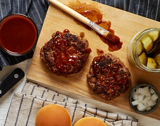 FreshDirect Barbecue Turkey Burger