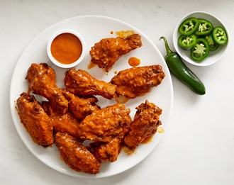 FreshDirect Buffalo Chicken Wings, Hot