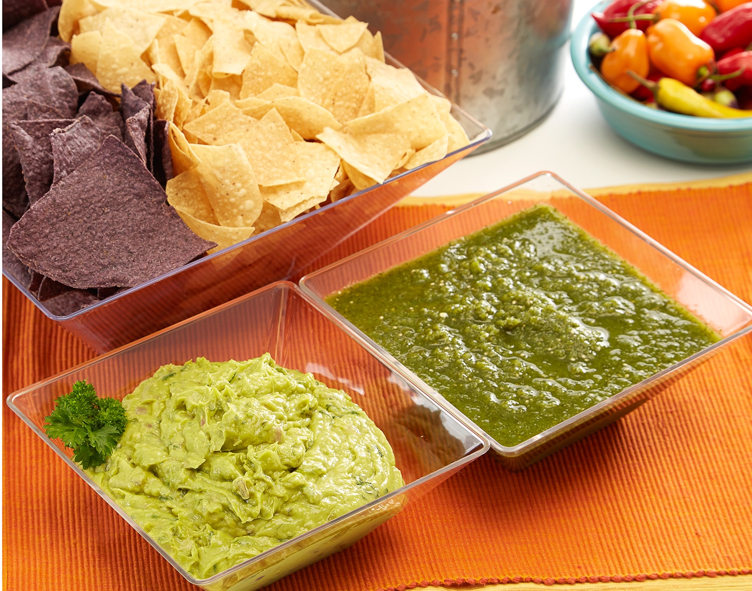 Order FreshDirect Guacamole, Chips, and Salsa Platter Fast Delivery