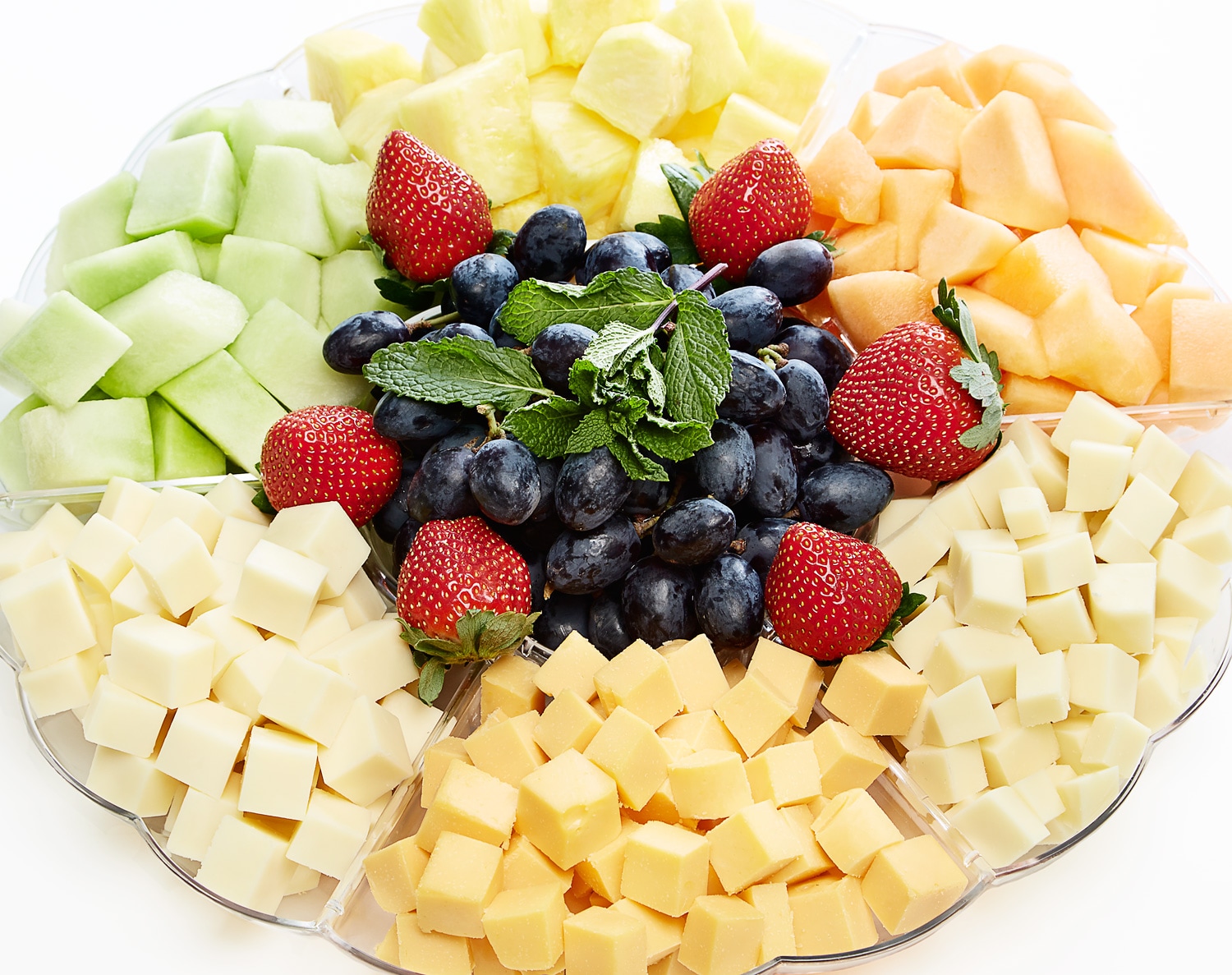 FreshDirect Fruit and Cheese Platter, Large