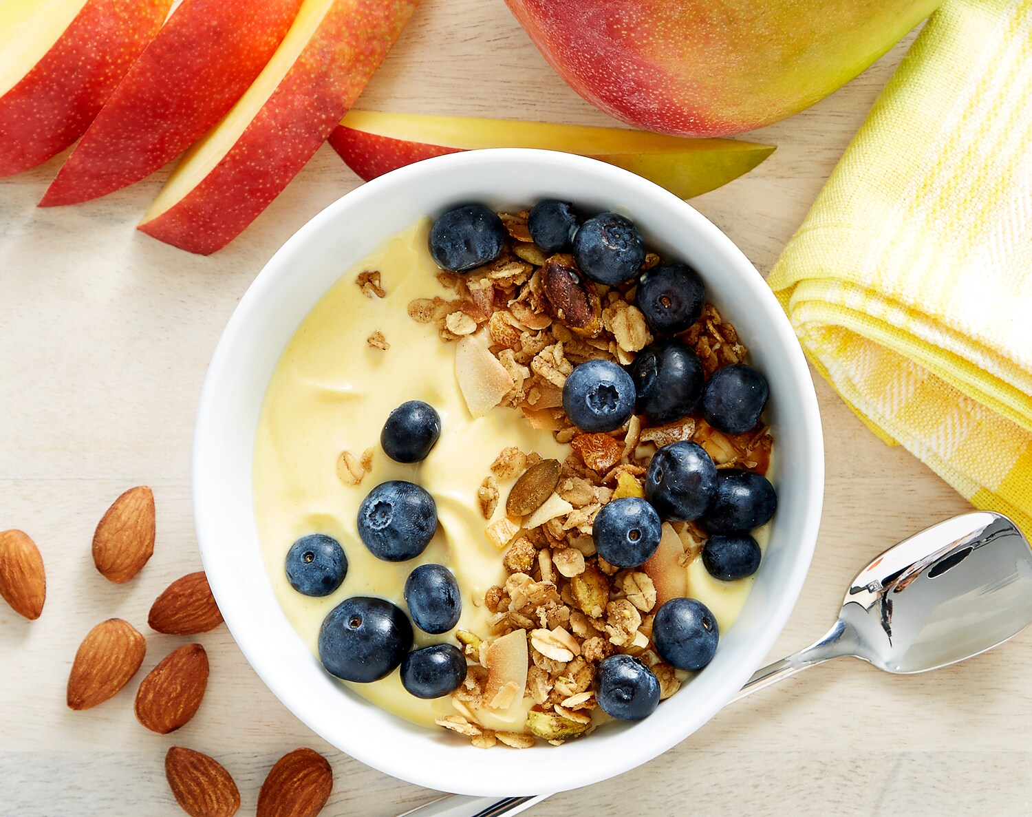 FreshDirect Mango Nonfat Greek Yogurt and Granola