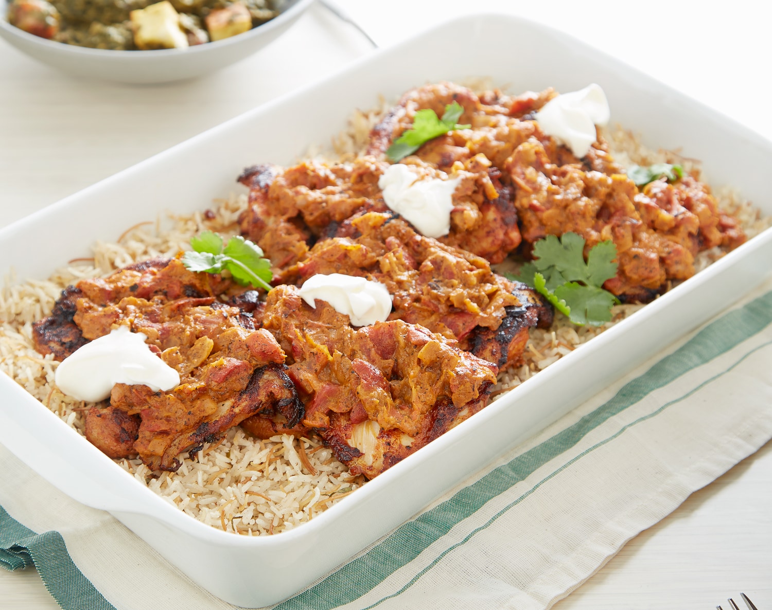 FreshDirect Chicken Tikka Masala with Rice, Family Size Meal, image 1 of 2 slides