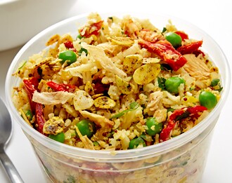 FreshDirect Curried Cauliflower "Rice" Salad