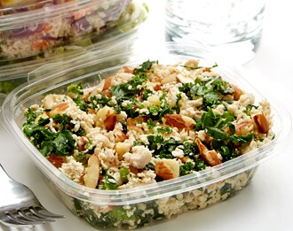 FreshDirect Chicken, Kale and Almond Salad, Small