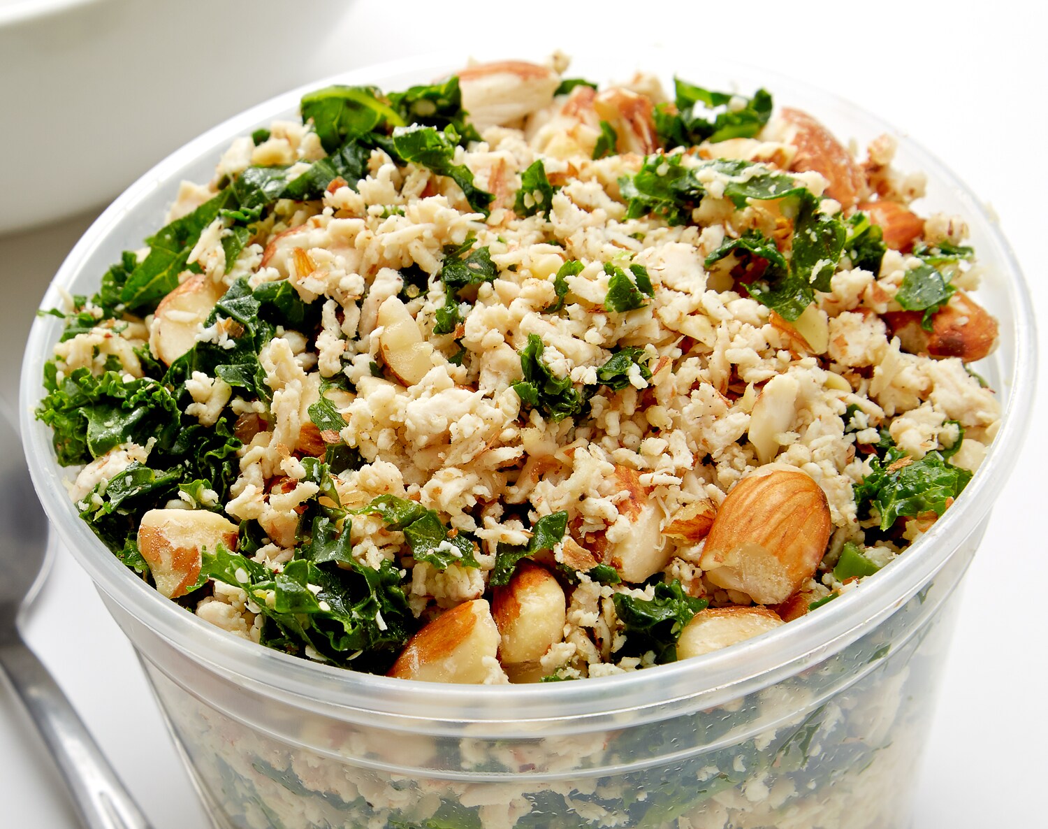 FreshDirect Chicken, Kale and Almond Salad, Regular