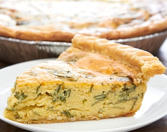 Pika's Farm Table Spinach and Goat Cheese Quiche, Frozen