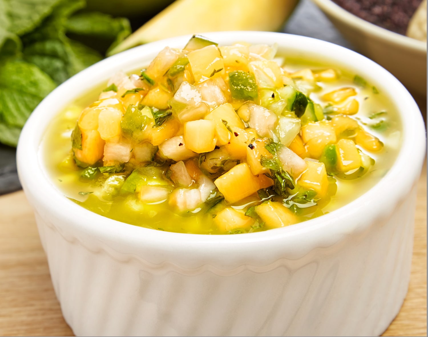 FreshDirect Fresh Mango Mint Salsa