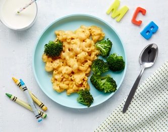 FreshDirect Kids Butternut Squash Mac 'n' Cheese with Broccoli