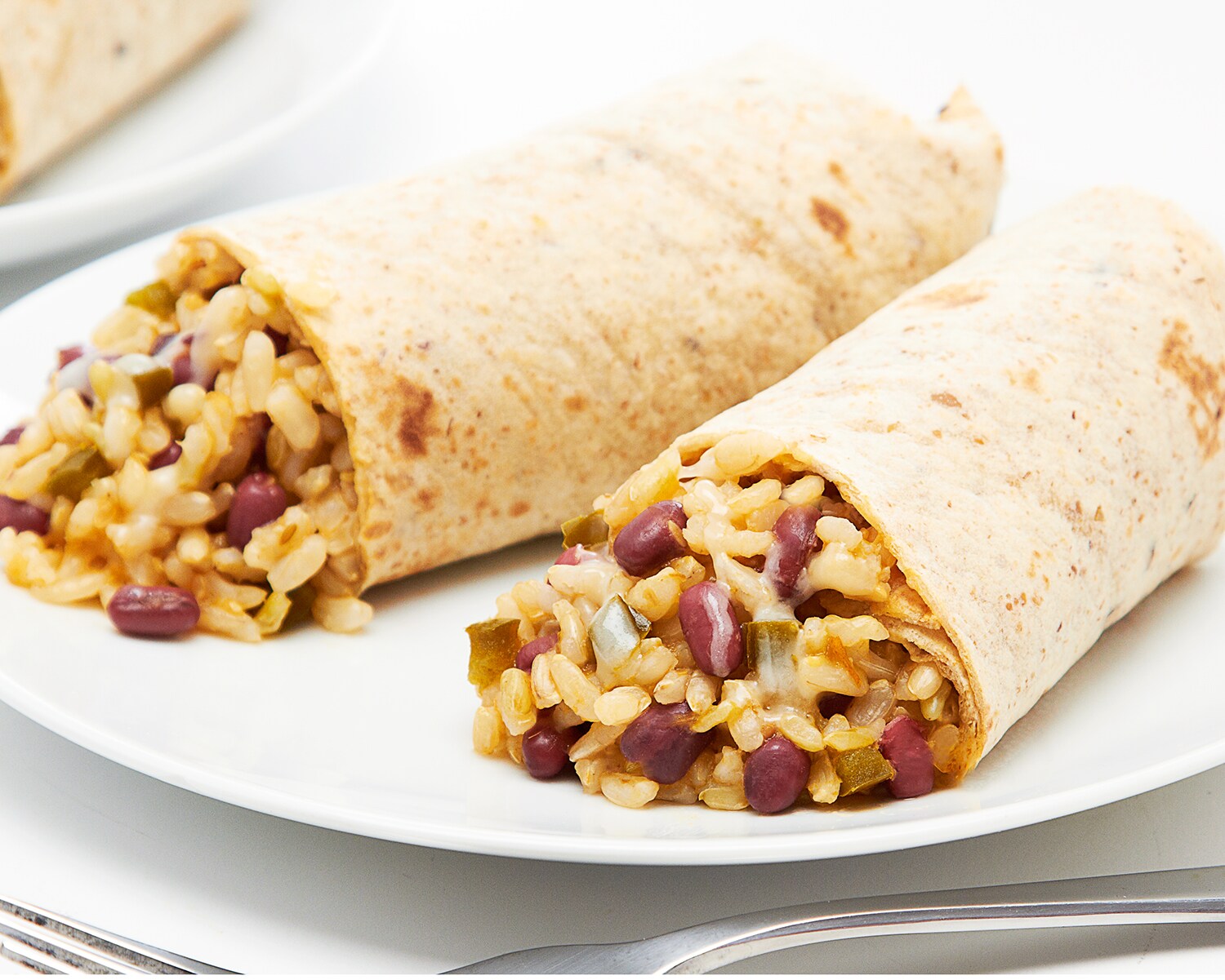 FreshDirect Frozen Spicy Rice and Bean Burrito