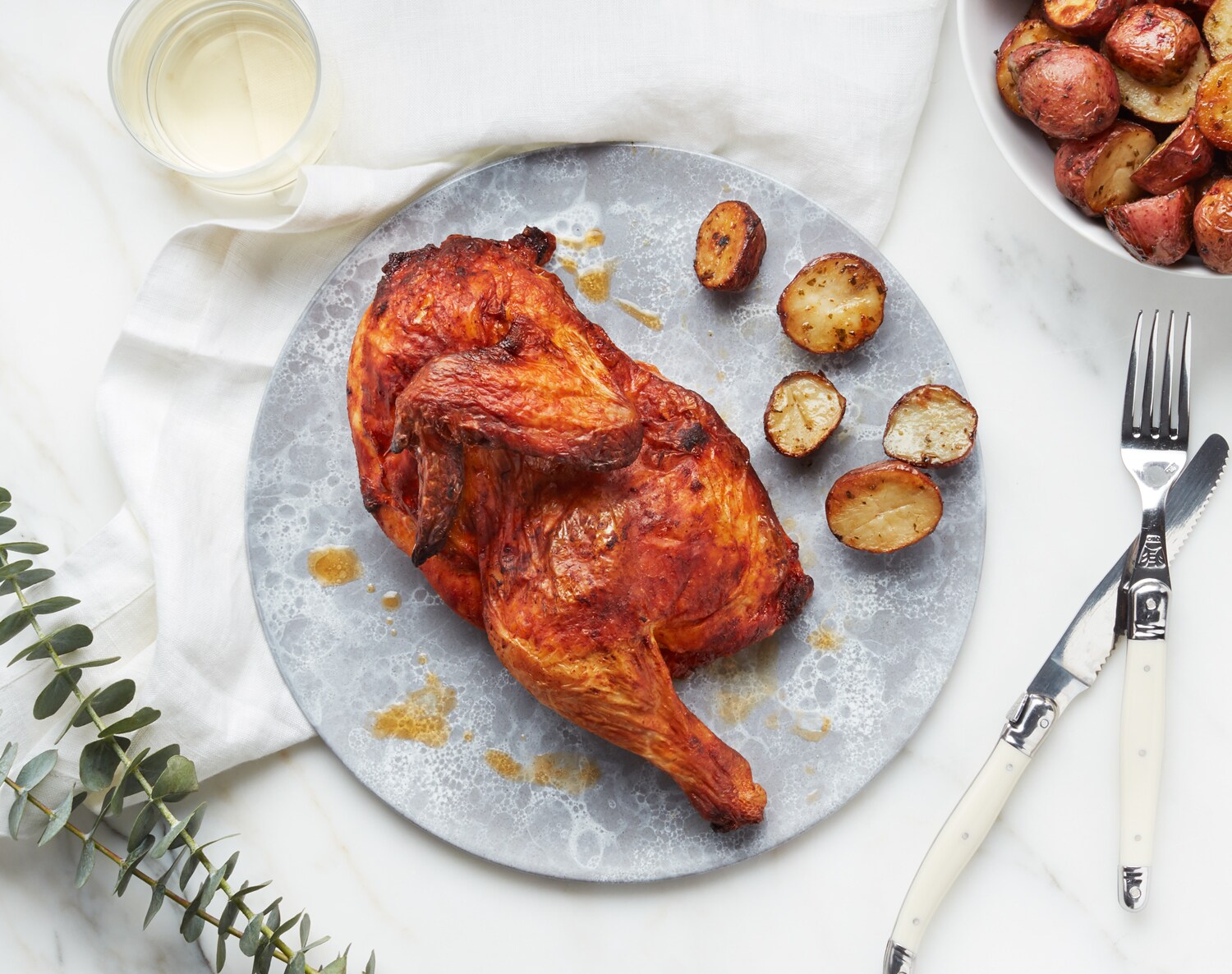 FreshDirect Marinated Half Chicken, Uncooked