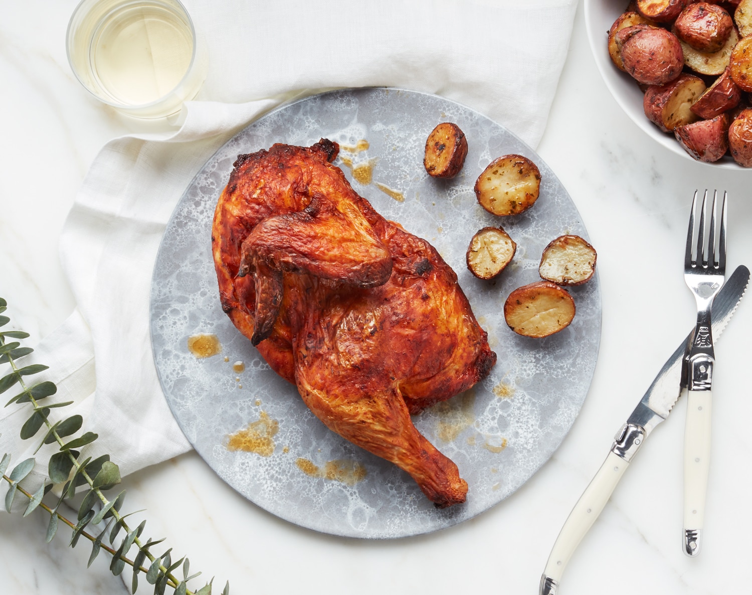 FreshDirect Marinated Half Chicken, Uncooked