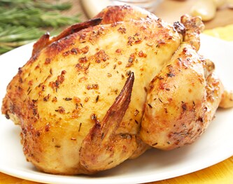 FreshDirect Garlic & Herb Rotisserie Chicken 